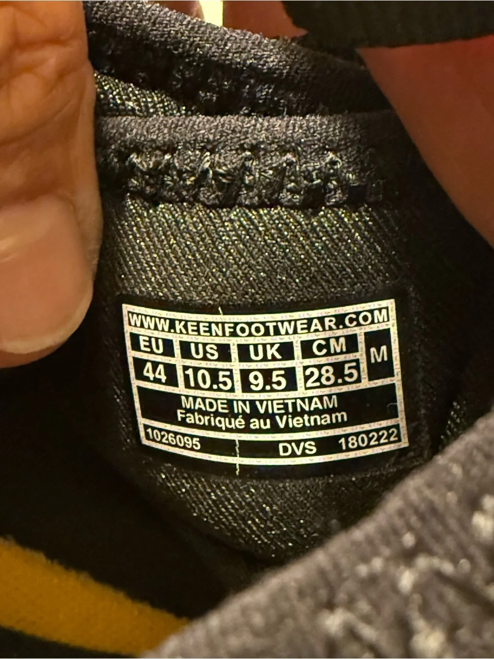 Keen Sneakers Zerraport  Trail Men black  10.5